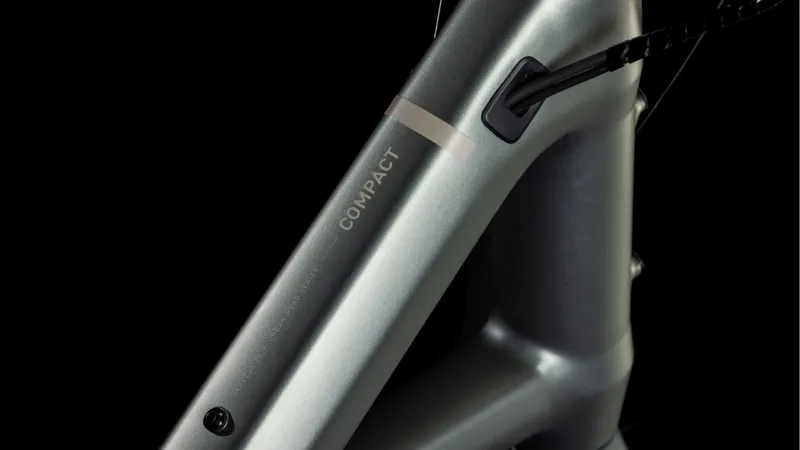 Cube Compact Hybrid Comfort 500 Electric Bike in Grey-2